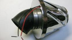 Powerluftfilter uden lys, 45 grader 