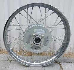 Bagfælg 18" med tandhjul til Yamasaki YM 50 GYS
