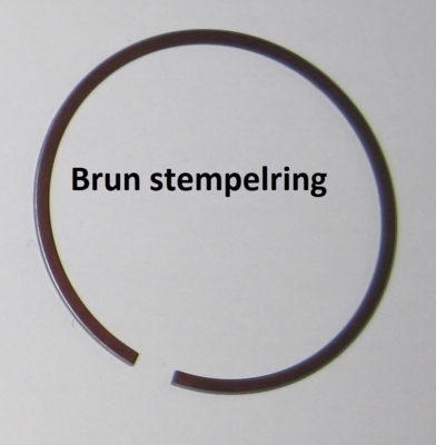 Stempelringe med olieskraberinge