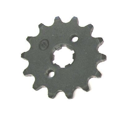Tandhjul Dirtbike 15 tand Hulstørrelse: 14 mm.