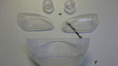 Yamaha Aerox Lygteglas set