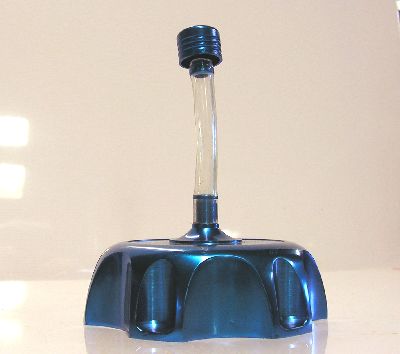 Tankdæksel Blå Alluminium